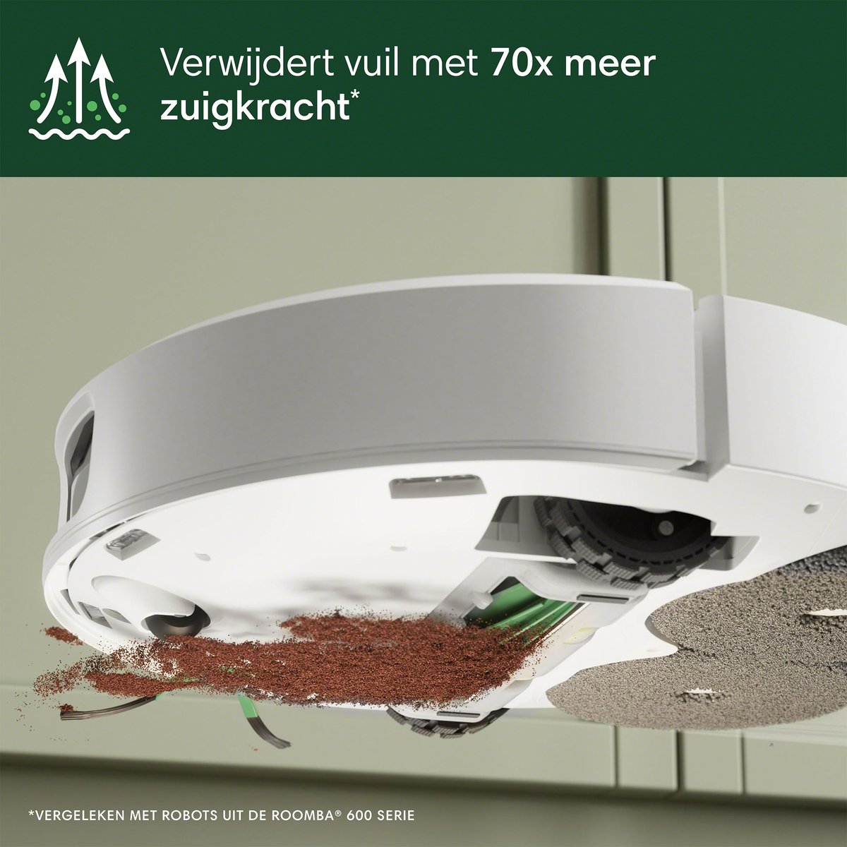iRobot Roomba Plus 505 Combo Robotstofzuiger Wit N1852