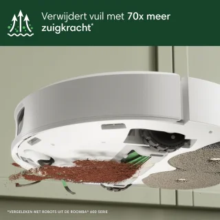 iRobot Roomba Plus 505 Combo Robotstofzuiger Wit N1852