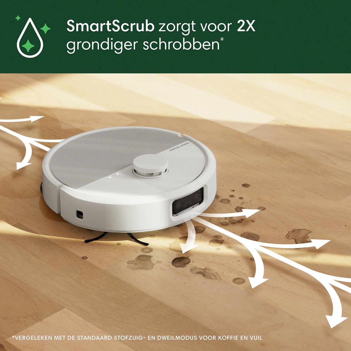 iRobot Roomba Plus 505 Combo Robotstofzuiger Wit N1852