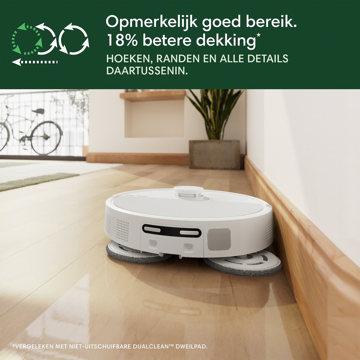 iRobot Roomba Plus 505 Combo Robotstofzuiger Wit N1852