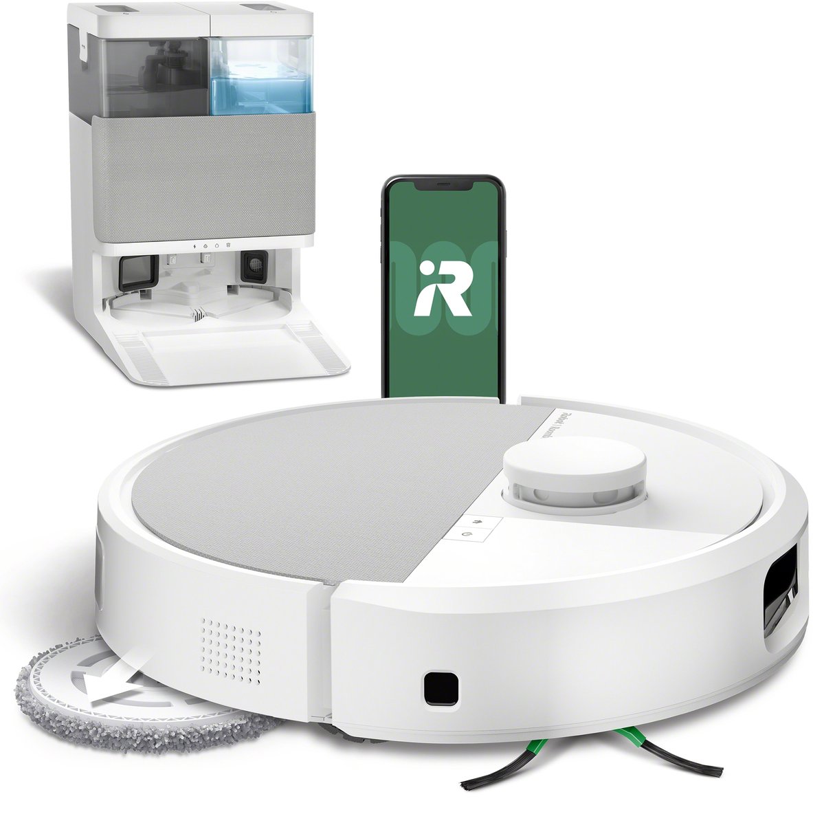 iRobot Roomba Plus 505 Combo Robotstofzuiger Wit N1852