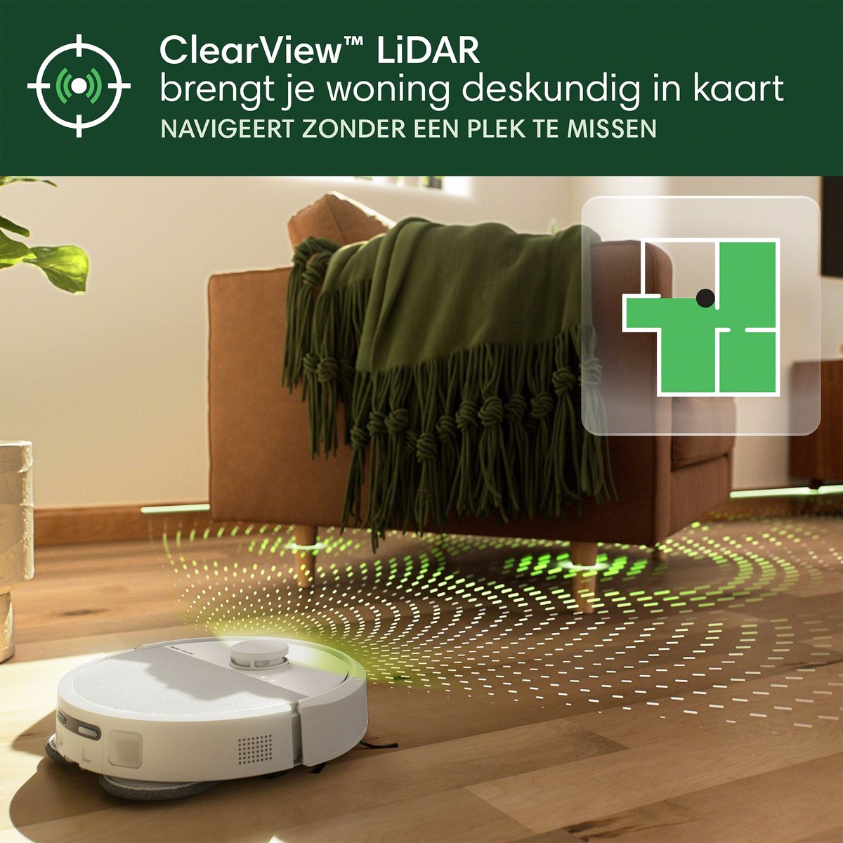 iRobot Roomba Plus 505 Combo Robotstofzuiger Wit N1852
