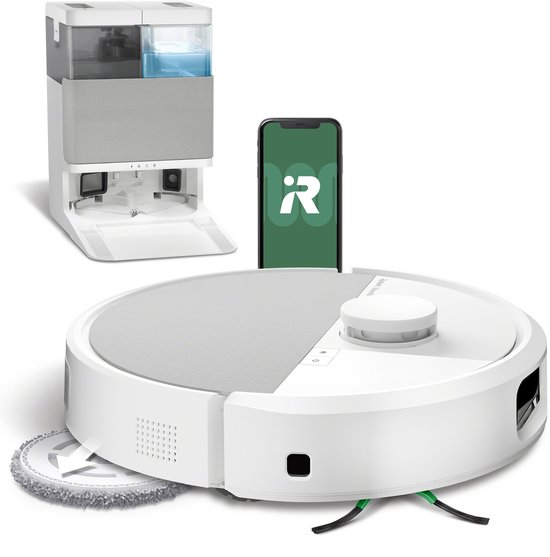 iRobot Roomba Plus 505 Combo Robotstofzuiger Wit N1852