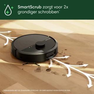 iRobot Roomba Plus 505 Combo Robotstofzuiger Zwart