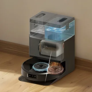 iRobot Roomba Plus 505 Combo Robotstofzuiger Zwart