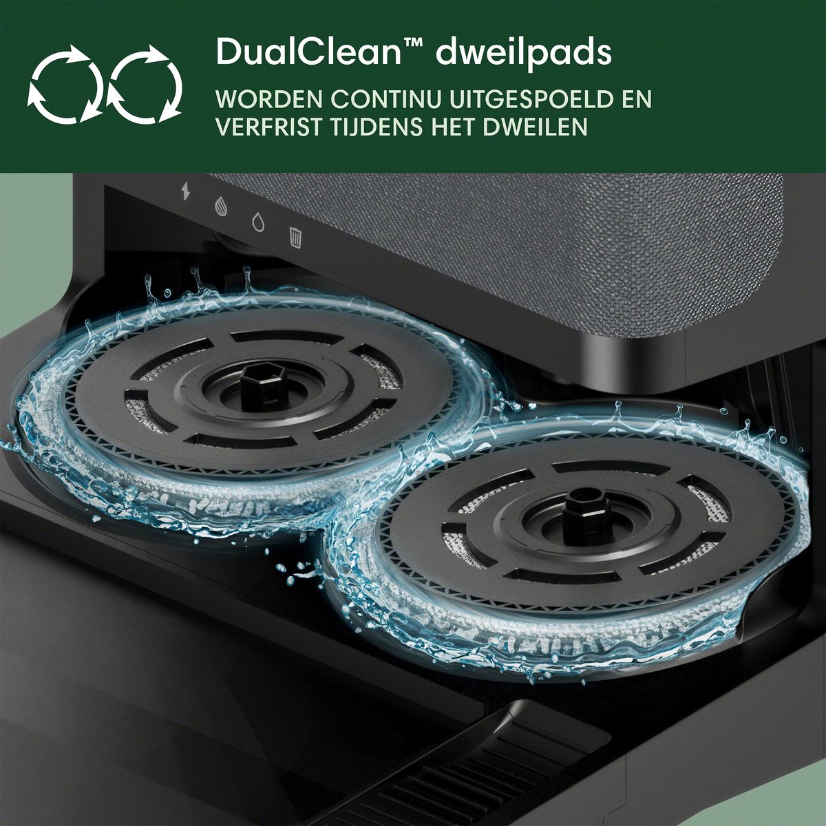 iRobot Roomba Plus 505 Combo Robotstofzuiger Zwart