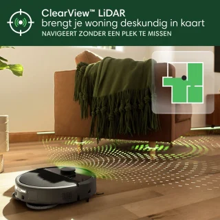 iRobot Roomba Plus 505 Combo Robotstofzuiger Zwart