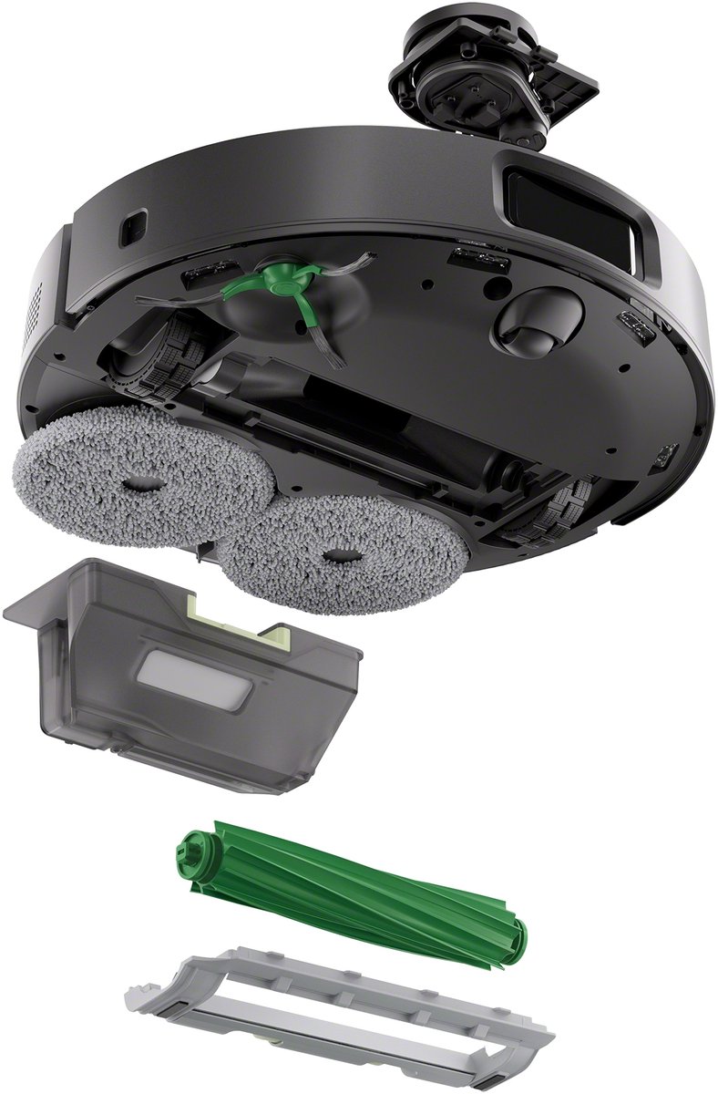 iRobot Roomba Plus 505 Combo Robotstofzuiger Zwart