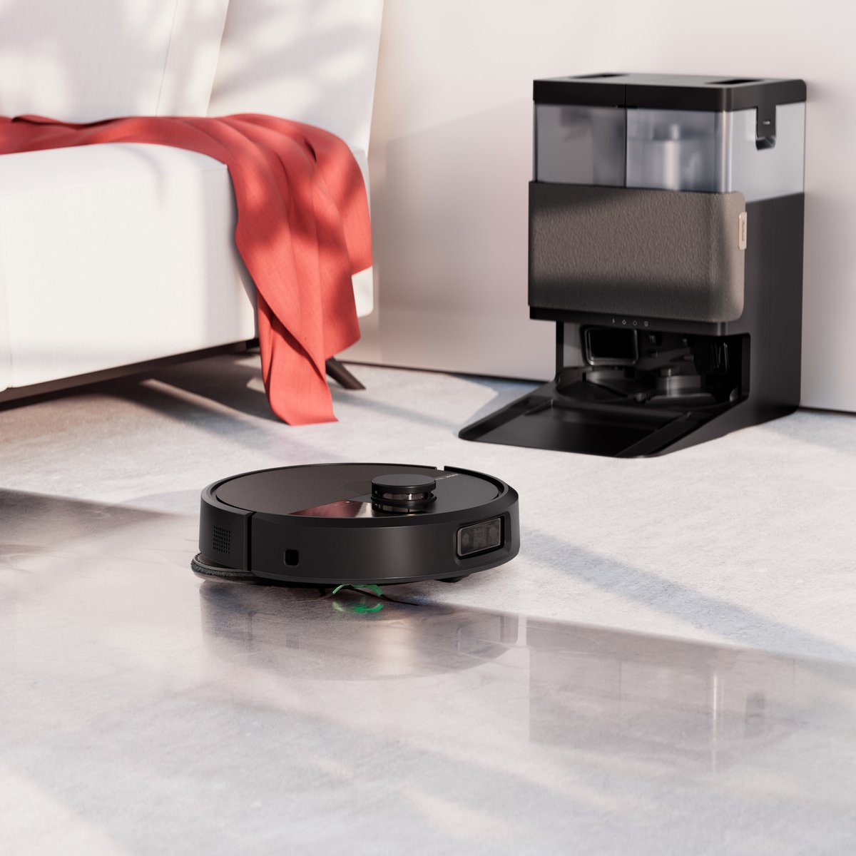 iRobot Roomba Plus 505 Combo Robotstofzuiger Zwart