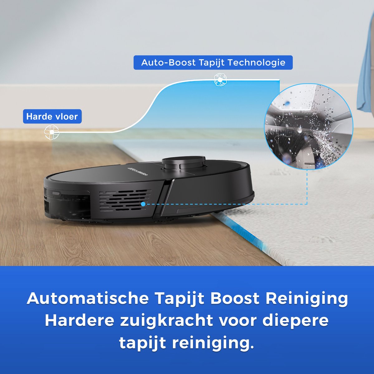 ItsaMotion M30 PRO Robotstofzuiger met Dweilfunctie