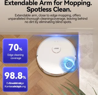 JONR P20 Pro Robotstofzuiger met Laadstation