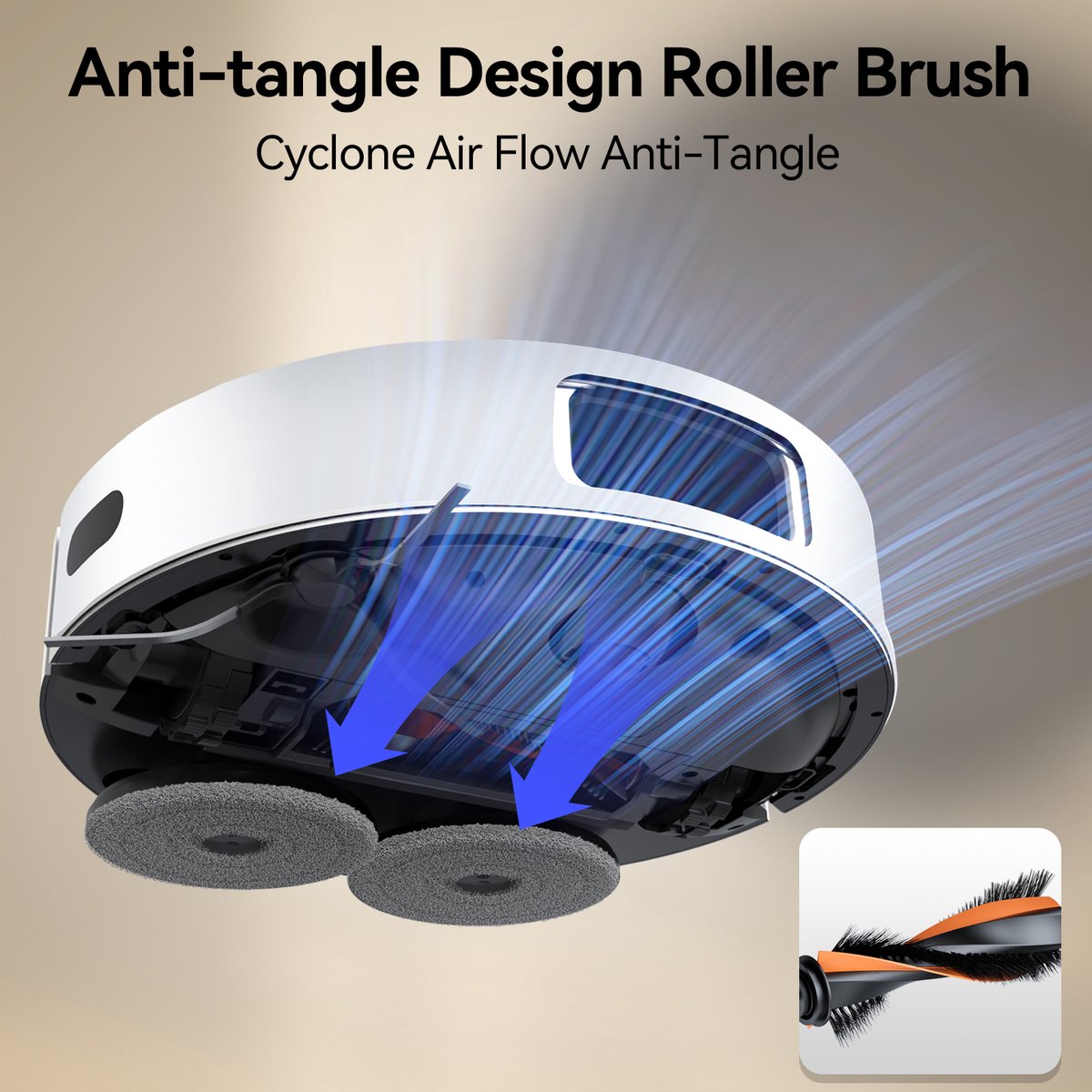JONR P20 Pro Robotstofzuiger met Laadstation
