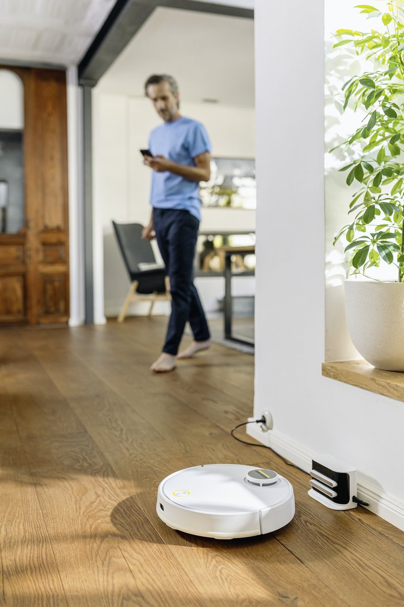 Kärcher RCV 3 Robotstofzuiger Set compleet
