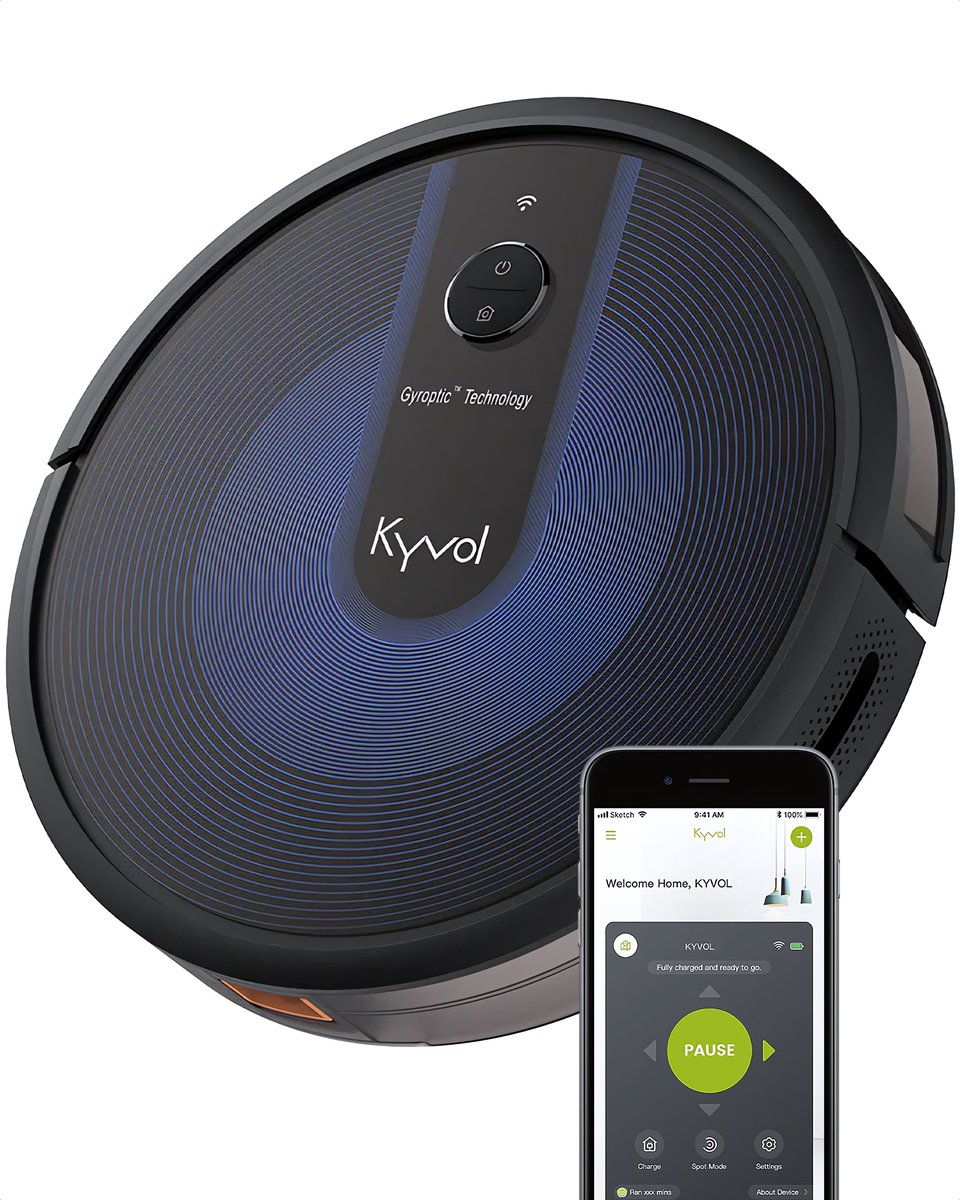 Kyvol Cybovac E31 Robotstofzuiger en Dweil