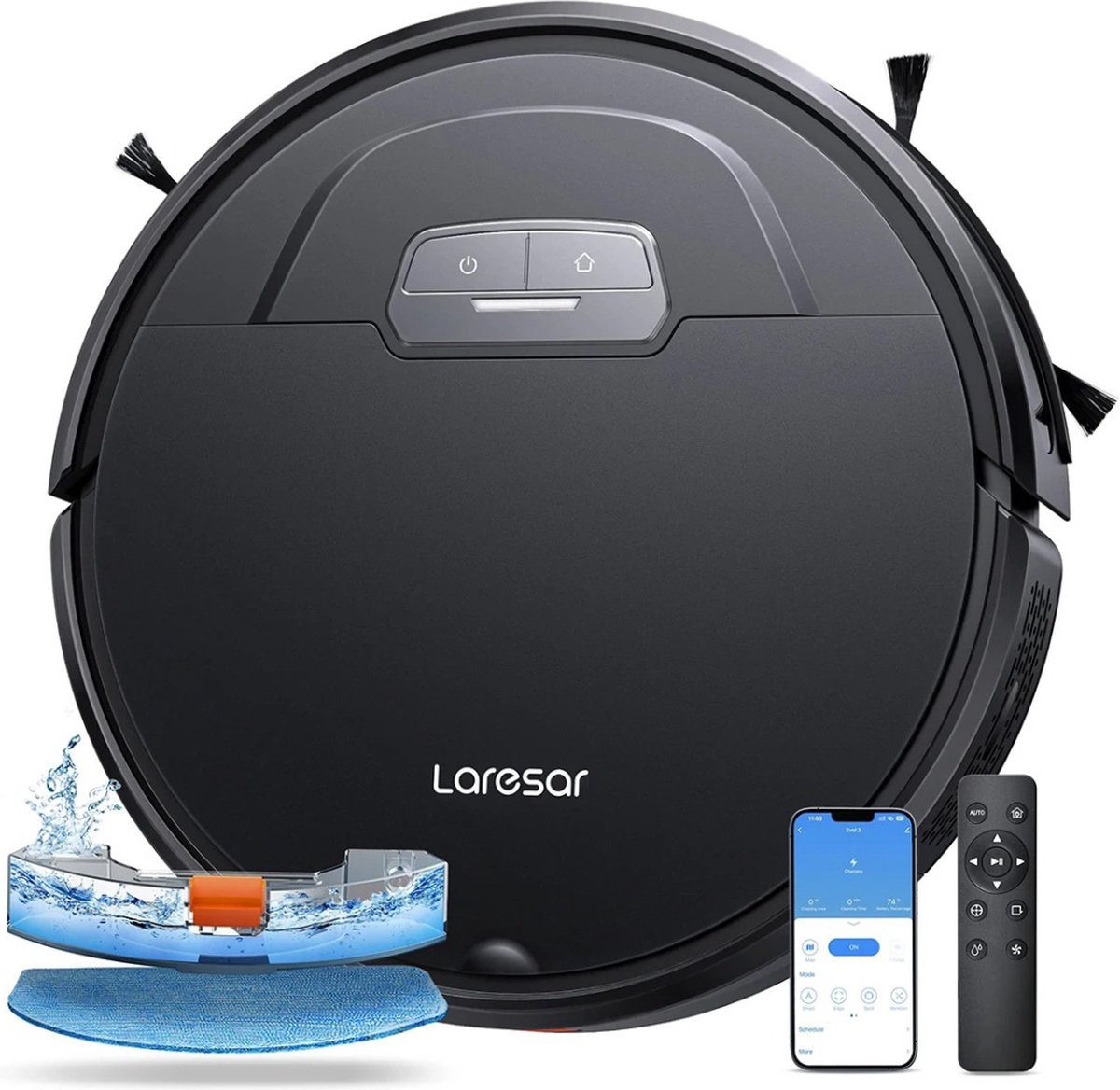 Laresar Evol 3 Robotstofzuiger met Laadstation