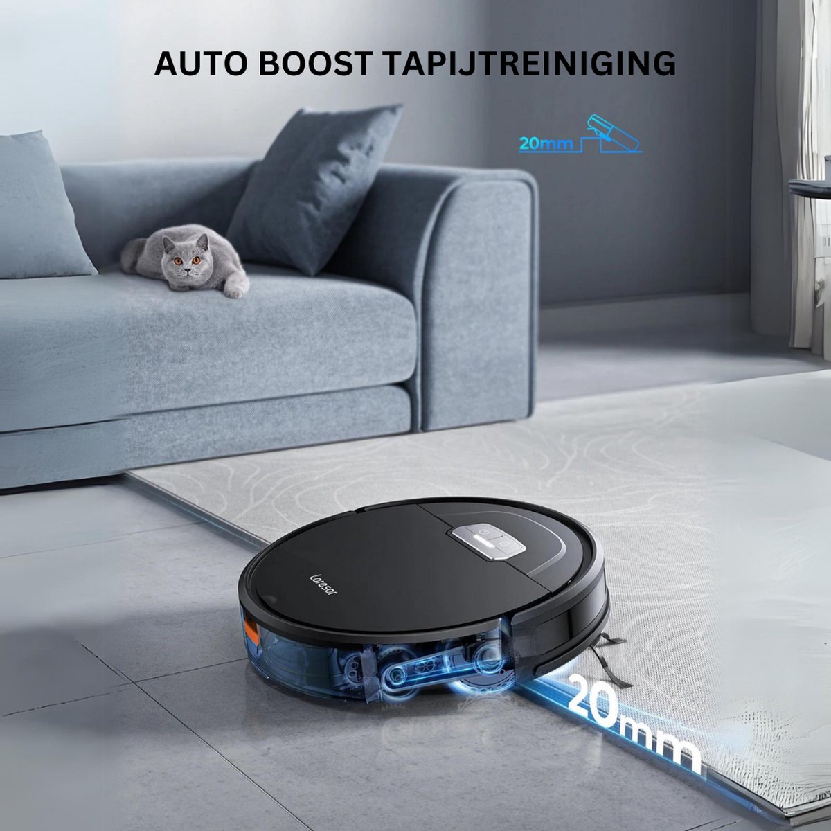 Laresar Evol 3 Robotstofzuiger met Laadstation