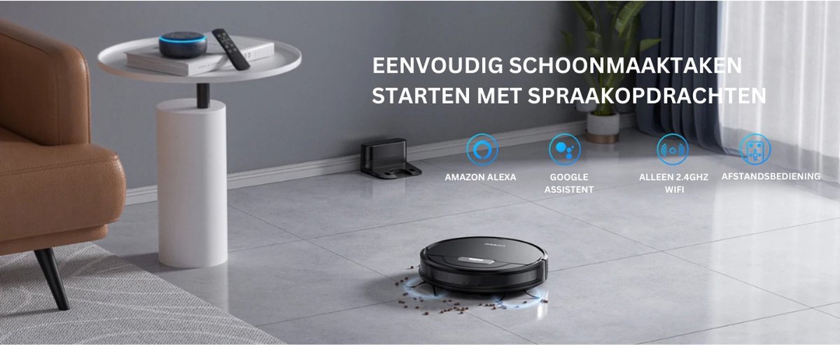 Laresar Evol 3 Robotstofzuiger met Laadstation