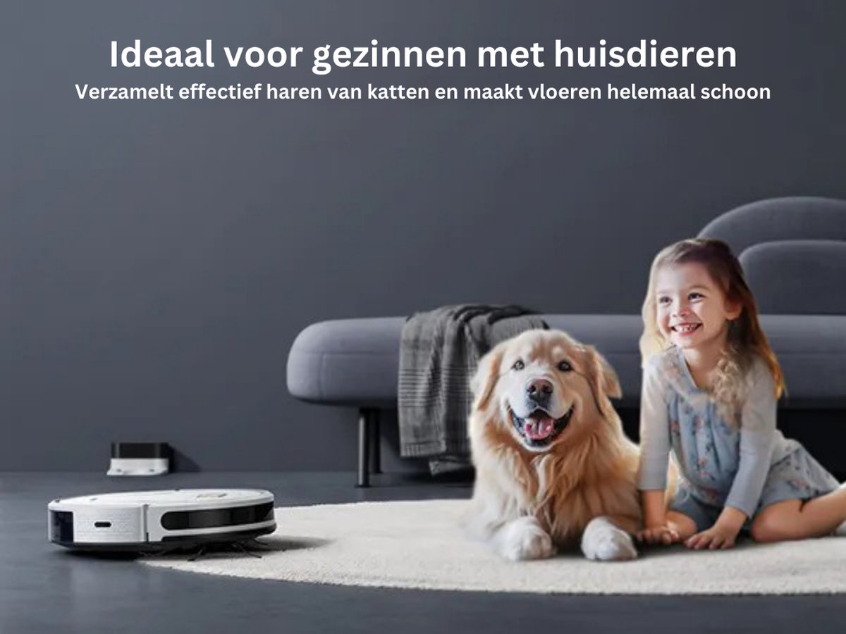 Laresar Evol 3s Wit Robotstofzuiger Met Laadstation