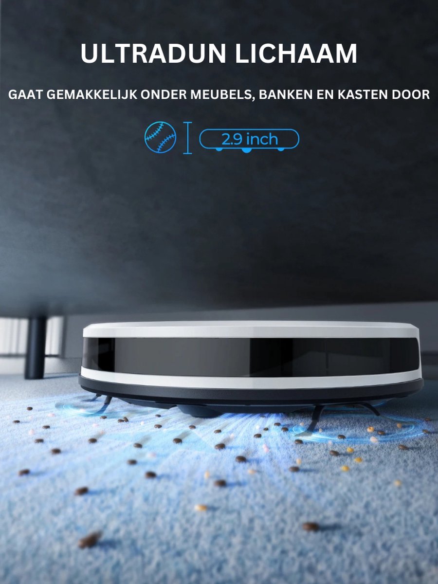 Laresar Evol 3s Wit Robotstofzuiger Met Laadstation