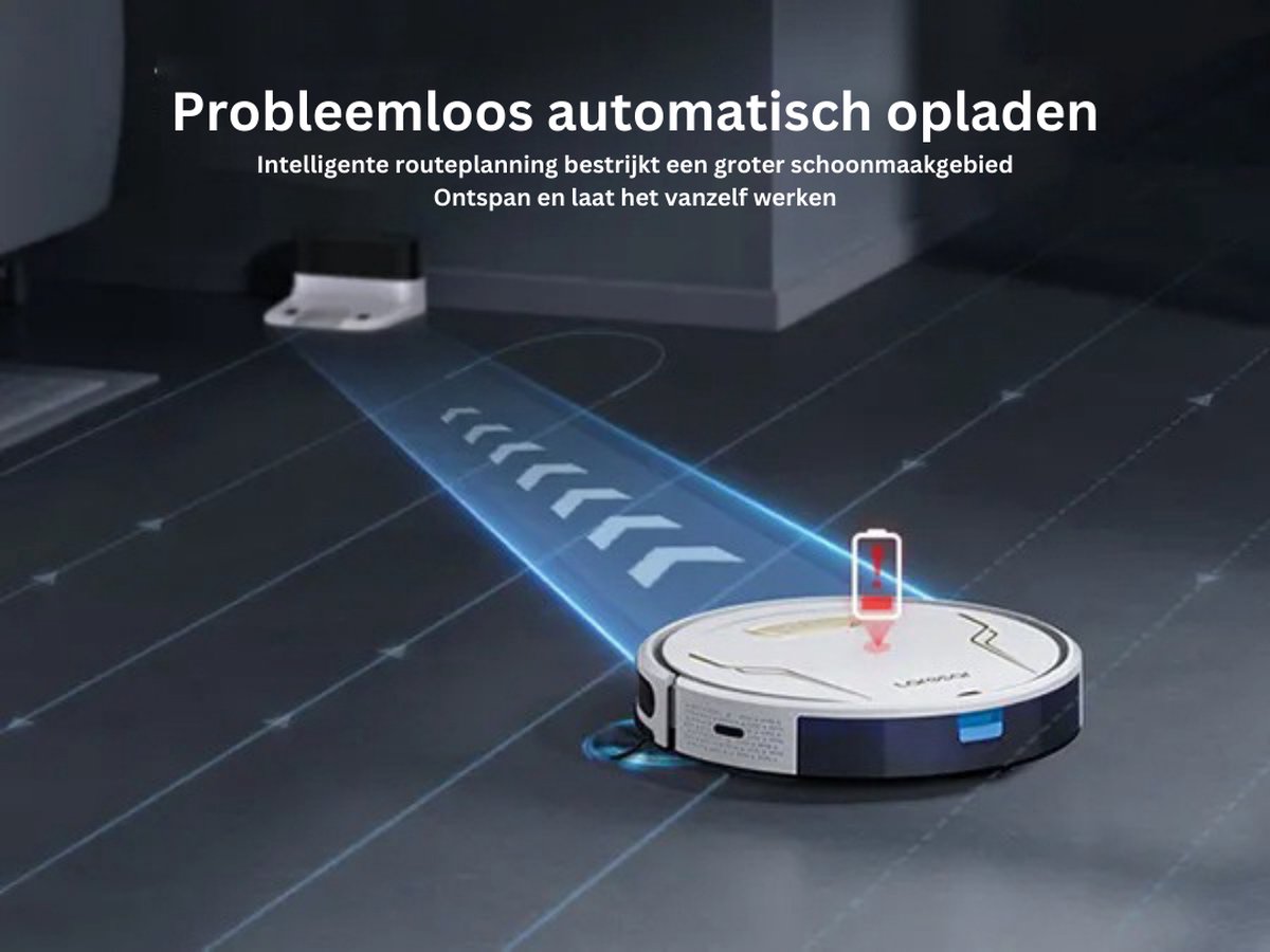 Laresar Evol 3s Wit Robotstofzuiger Met Laadstation