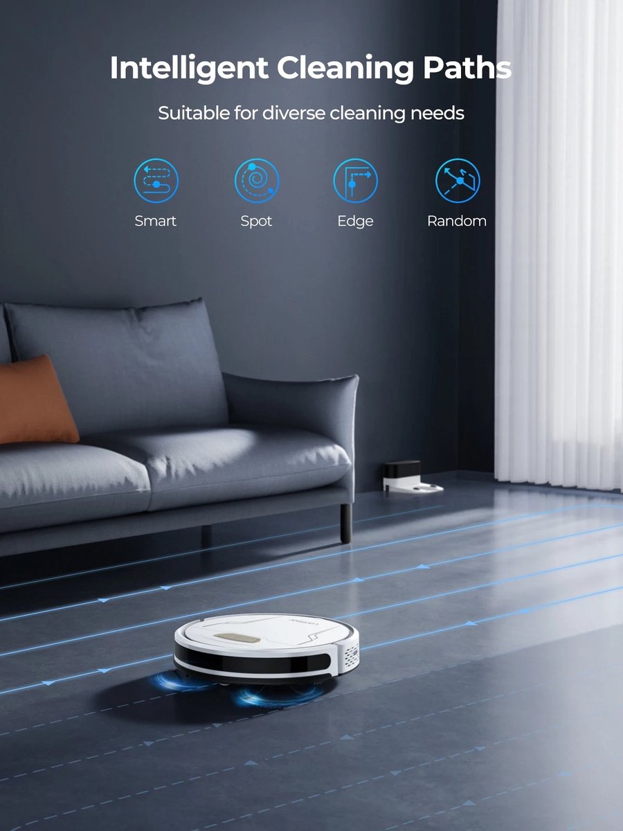 Laresar Robotstofzuiger met Dweilfunctie