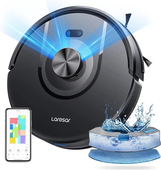 Laresar Robotstofzuiger met Laadstation