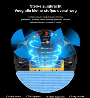 LIECTROUX C30B Robotstofzuiger & Dweil