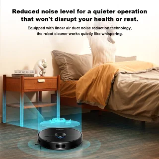 Liectroux M70 Pro Robotstofzuiger – Zwart