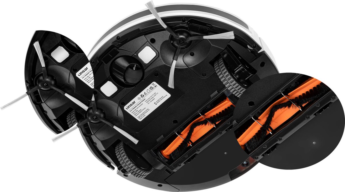 Linsar Robotstofzuiger met Laadstation
