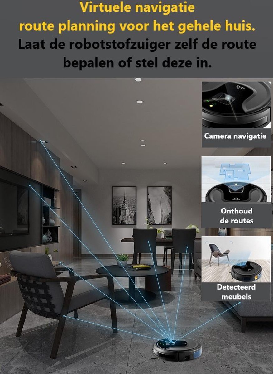 Living Needs Robotstofzuiger met dweilfunctie