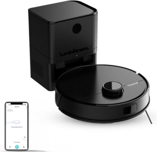 LuminAmore Pro robotstofzuiger zwart