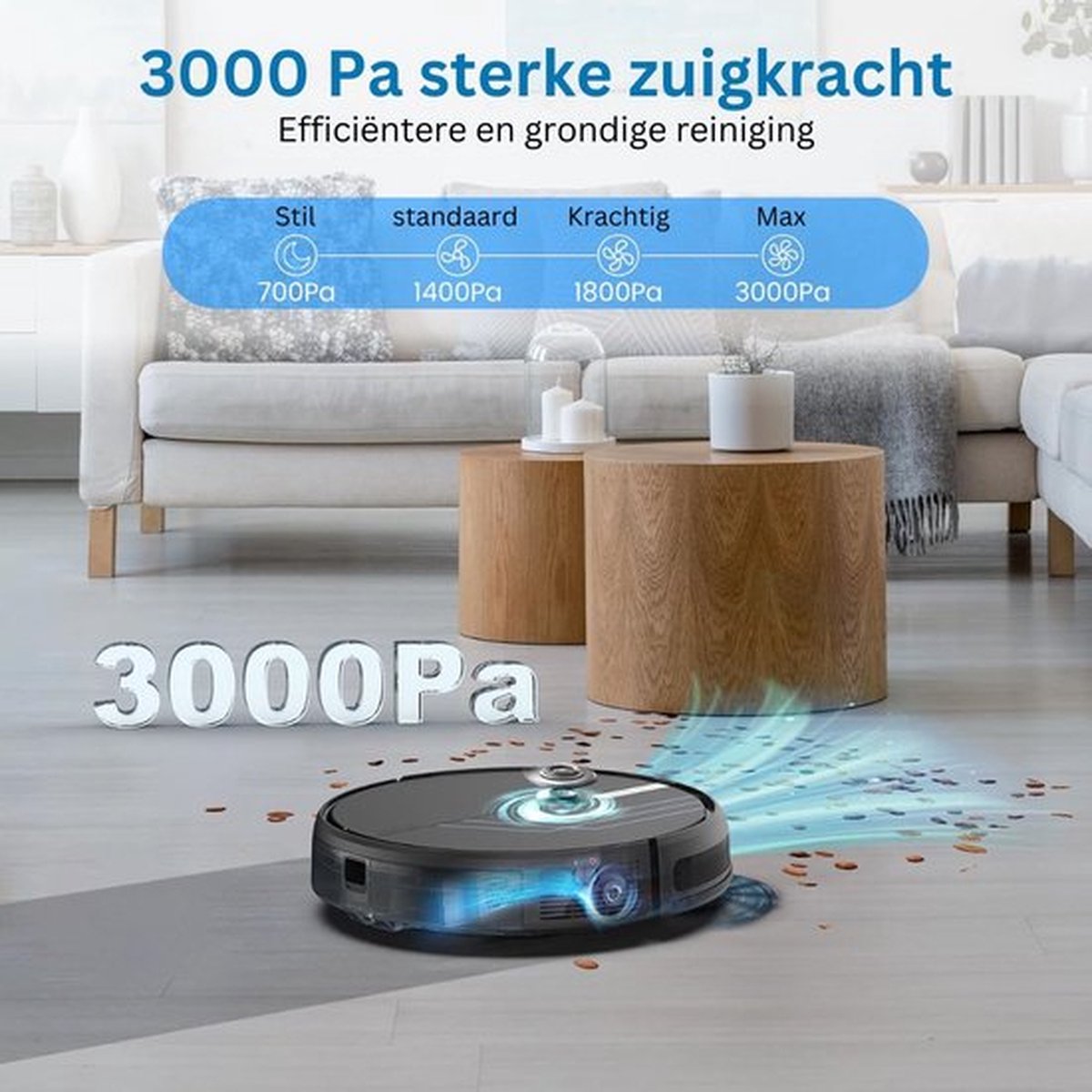 Wat vinden we goed aan de Luxe Dweilrobot Met Laadstation Zwart