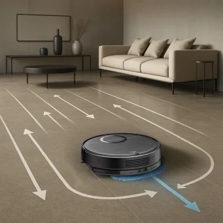 Luxe Robotstofzuiger met Dweilfunctie en Oplaadstation