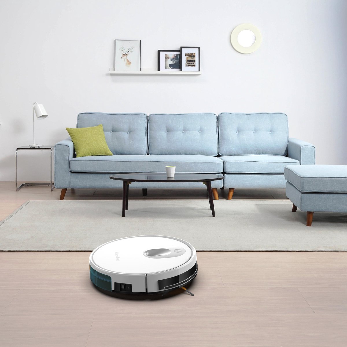 Mamibot EXVAC680S Smarteye robotstofzuiger wit