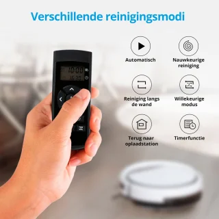 MEDION E32 SW robotstofzuiger met dweilfunctie