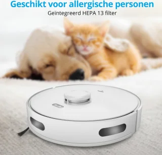 MEDION X10 SW Robotstofzuiger met Lasernavigatie