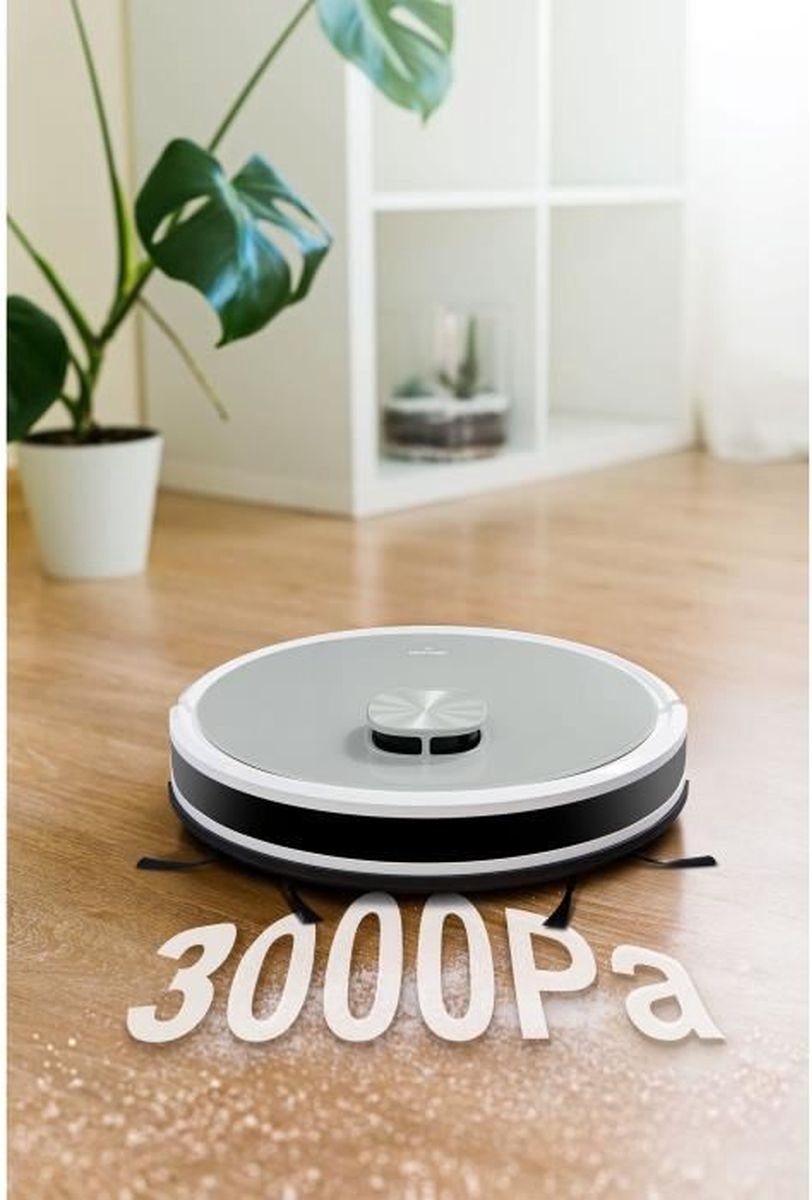 MEDION X21 SW Robotstofzuiger met Afvoerstation