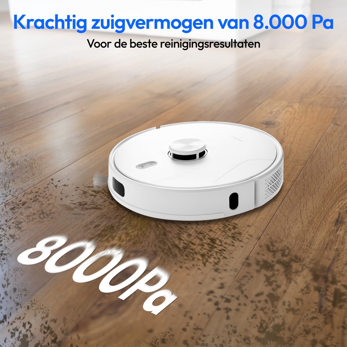 MEDION X41 SW+ robotstofzuiger met zuigstation