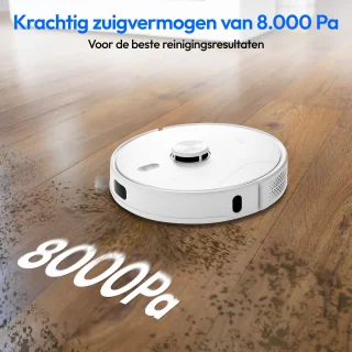 MEDION X41 SW+ robotstofzuiger met zuigstation