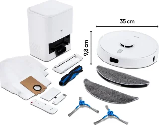 MEDION X41 SW+ robotstofzuiger met zuigstation