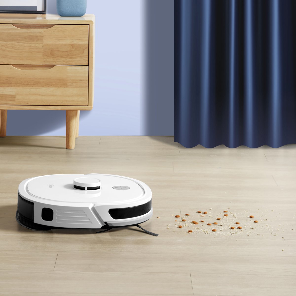 Midea M6 robotstofzuiger wit 0,6L zakloos