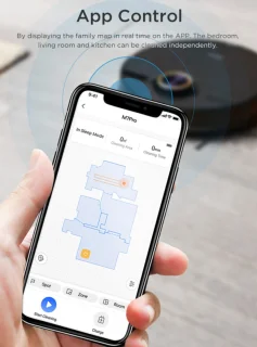 Midea M7 Pro Robotstofzuiger Zwart