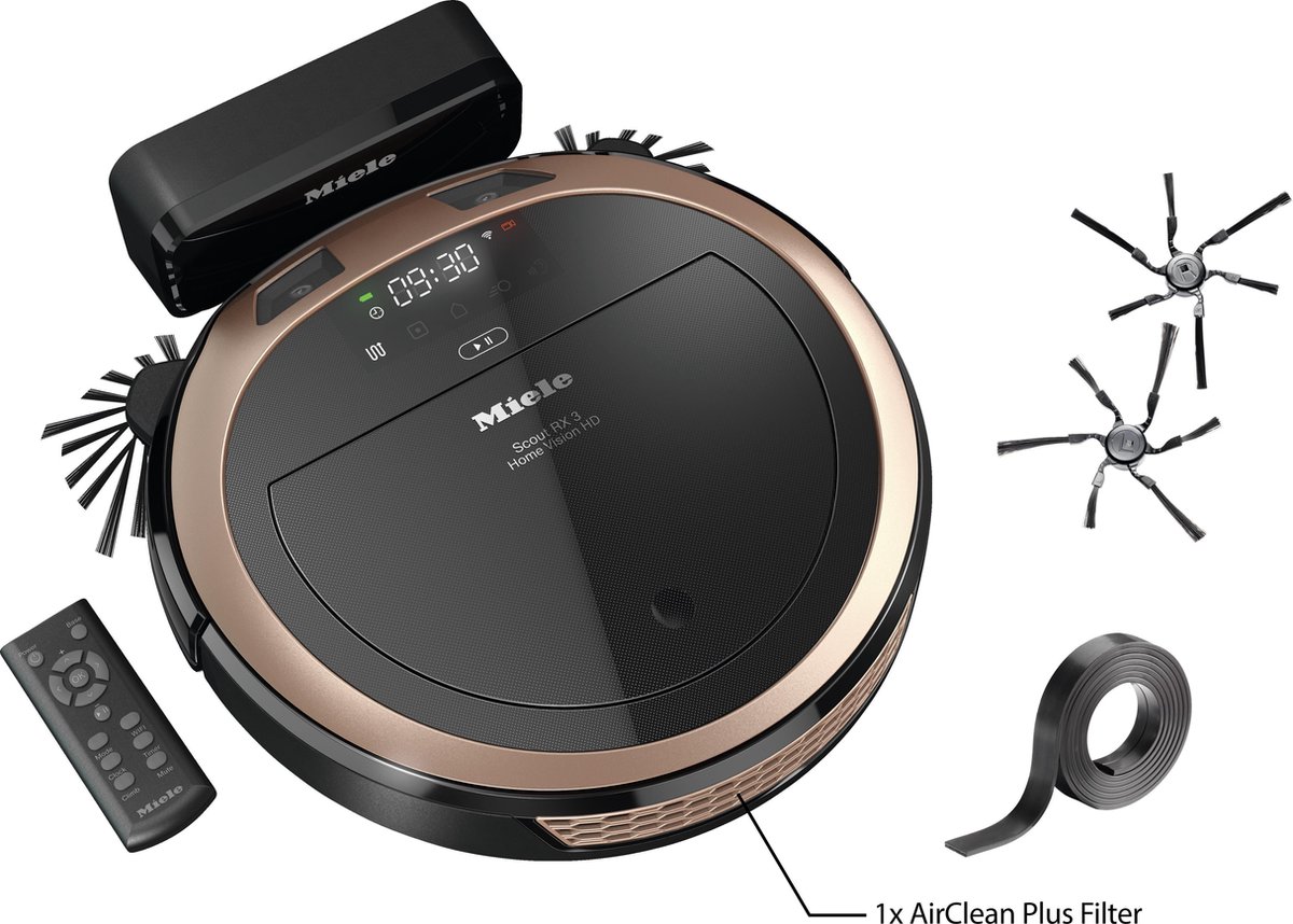 Miele Scout RX3 Home Vision robotstofzuiger Roségoud