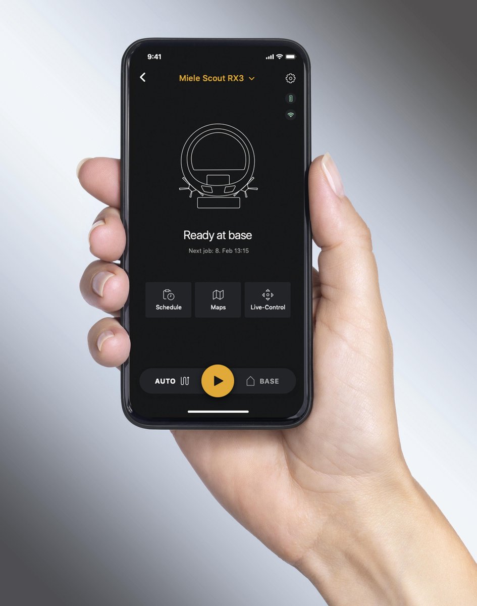 Miele Scout RX3 Home Vision robotstofzuiger Roségoud