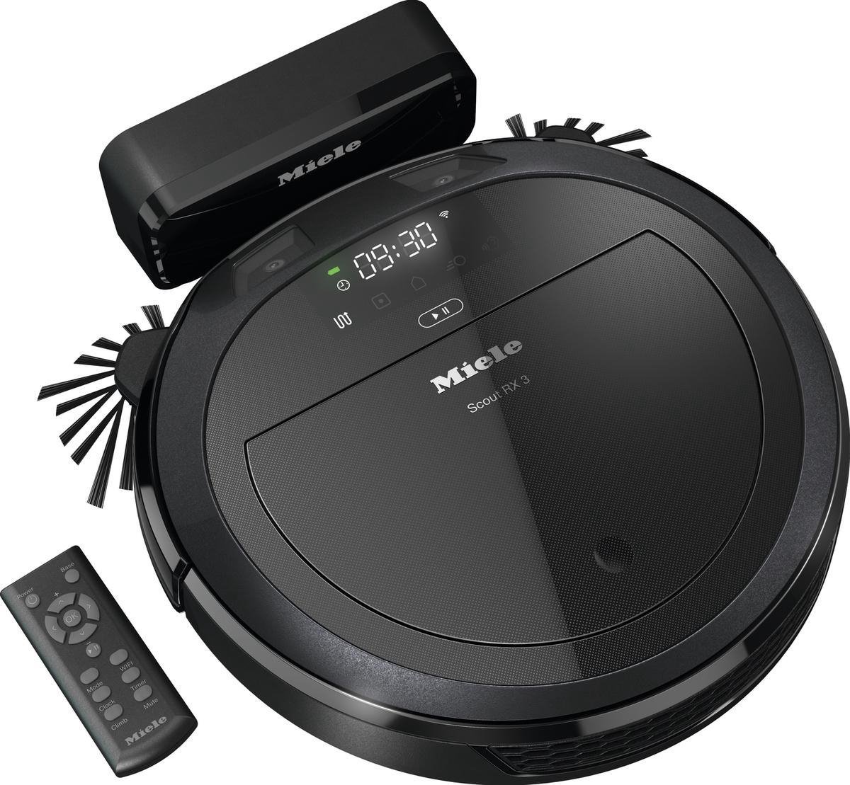 Miele Scout RX3 Robotstofzuiger Obsidiaanzwart