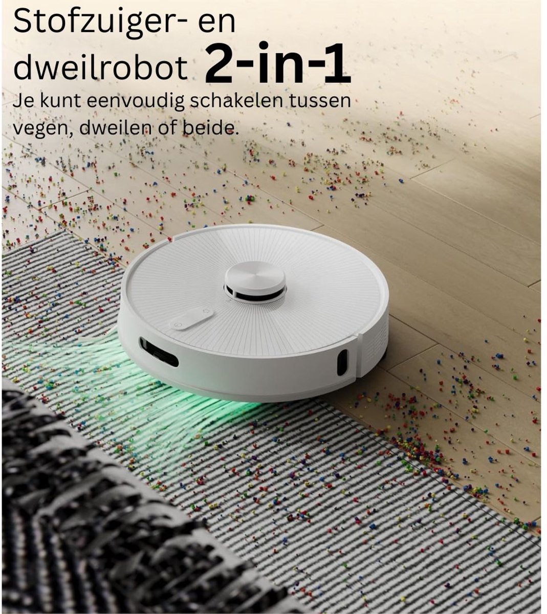 MKSS Robotstofzuiger Huisdieren Draadloos Met Laadstation