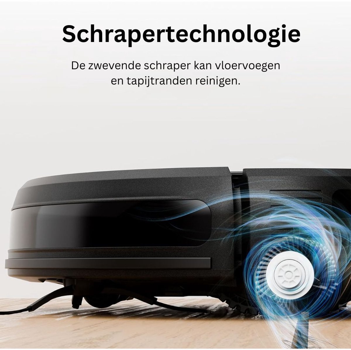 MKSS Robotstofzuiger met Dweilfunctie en Laadstation