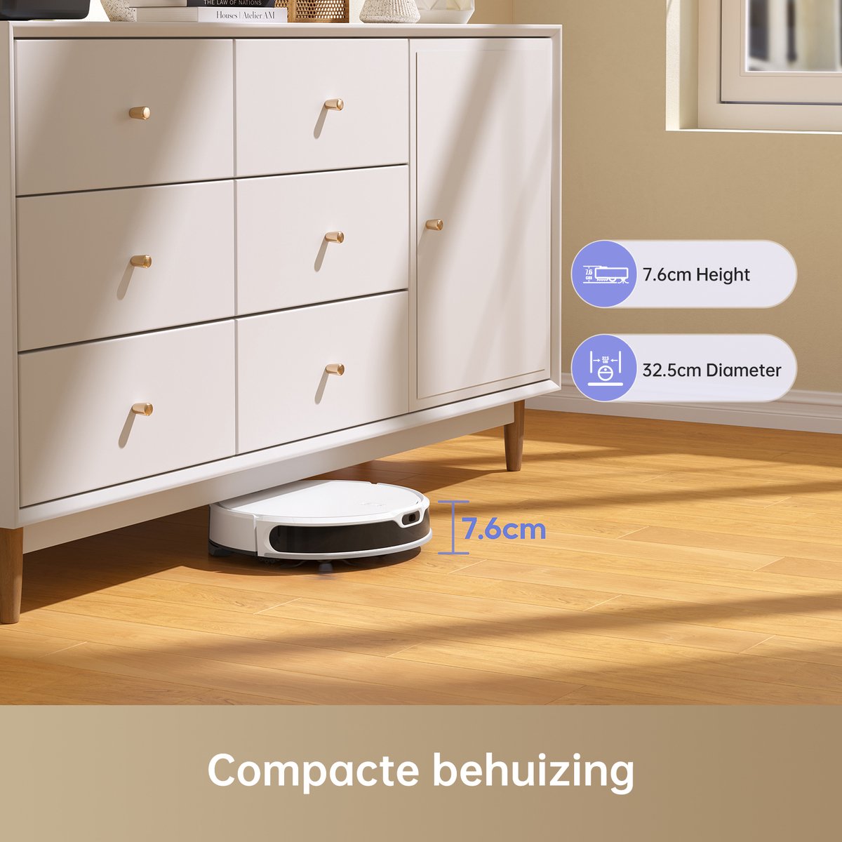 MOVA M1 Robotstofzuiger