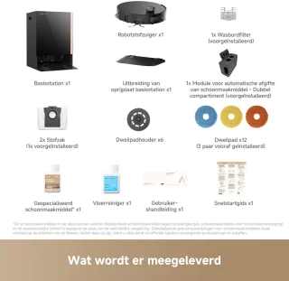 MOVA MOBIUS 60 Robotstofzuiger - Zwart