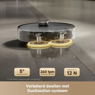 MOVA MOBIUS 60 Robotstofzuiger - Zwart